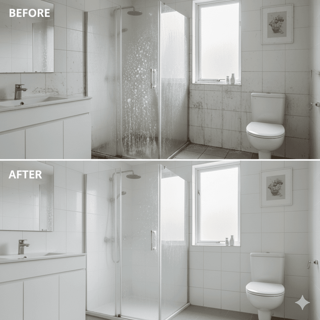 Bathroom Deep Cleaning & Nano Coatings Service