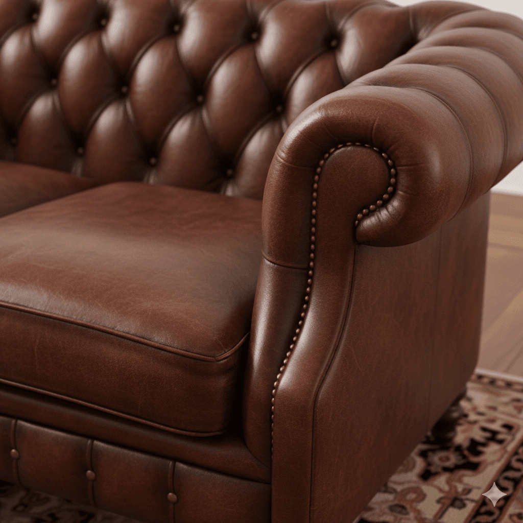 Leather sofas and seatings